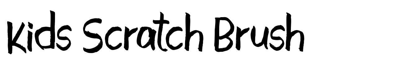 Kids Scratch Brush